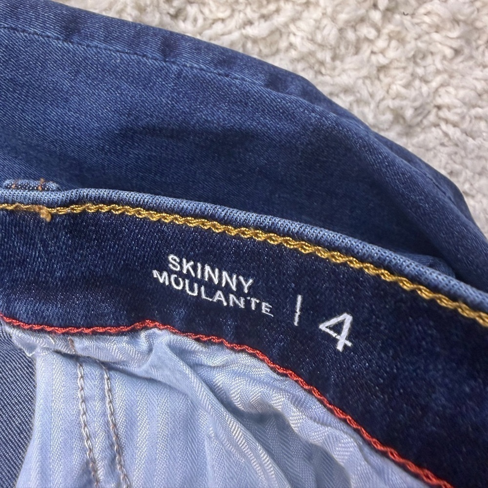 Women’s 4 Tommy Hilfiger Dark Blue Skinny Jeans GUC - Picture 6 of 7